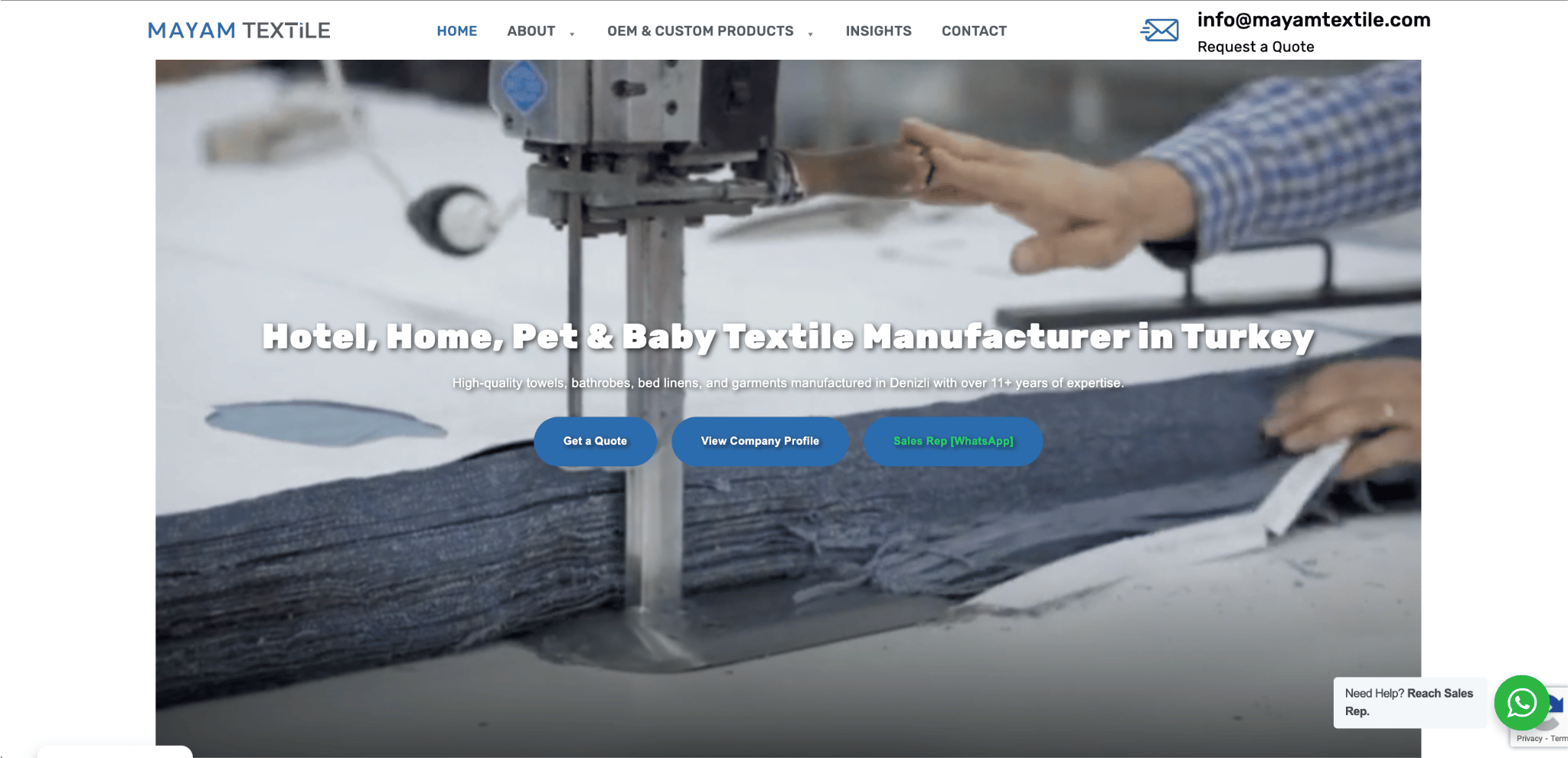 MAYAM TEXTILE Project